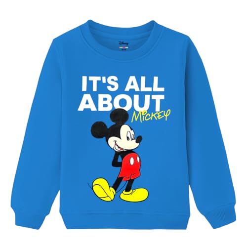 Kuchipoo Boys Regular Fit Winterwear Sweatshirt (© Disney-SWT-312, 4-5 Years, Multi-Colored) - Image 1