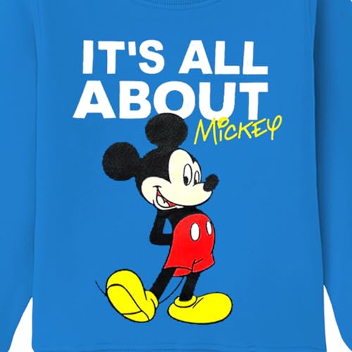 Kuchipoo Boys Regular Fit Winterwear Sweatshirt (© Disney-SWT-312, 4-5 Years, Multi-Colored) - Image 3