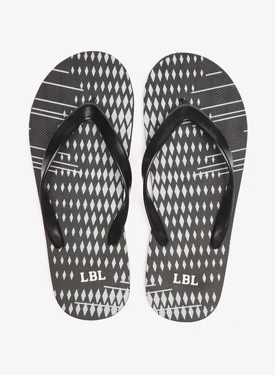 LBL by Shoexpress Men's Printed Flip Flops