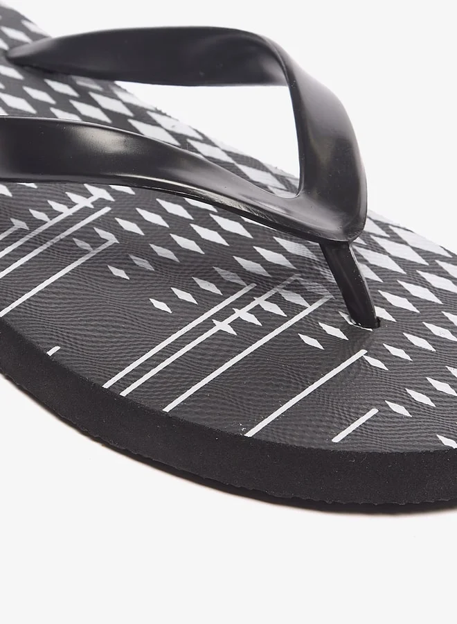 LBL by Shoexpress Men's Printed Flip Flops