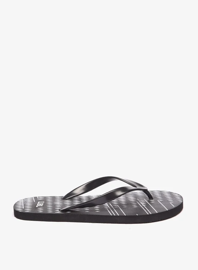 LBL by Shoexpress Men's Printed Flip Flops