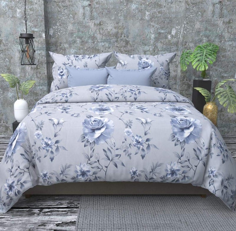 Laying Style غطاء لحاف فردي من قطن ميكروفايبر فائق النعومة مع إغلاق بسحاب (60" × 90" بوصة)، متعدد الألوان - Image 1