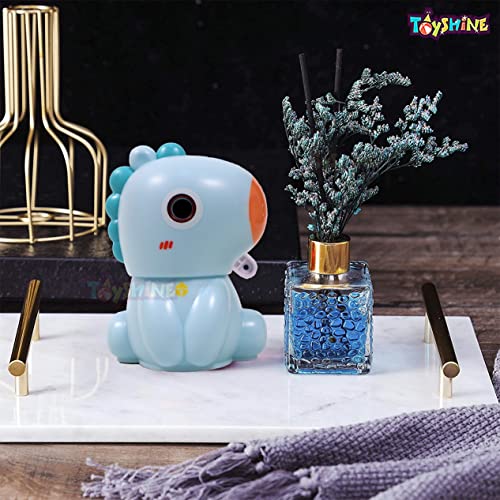 Toyshine Cute Pencil Sharpeners Manual for Kids and Artists, Handheld Manual Pencil Sharpener for Pencils - Dinosaur, Blue - Image 4