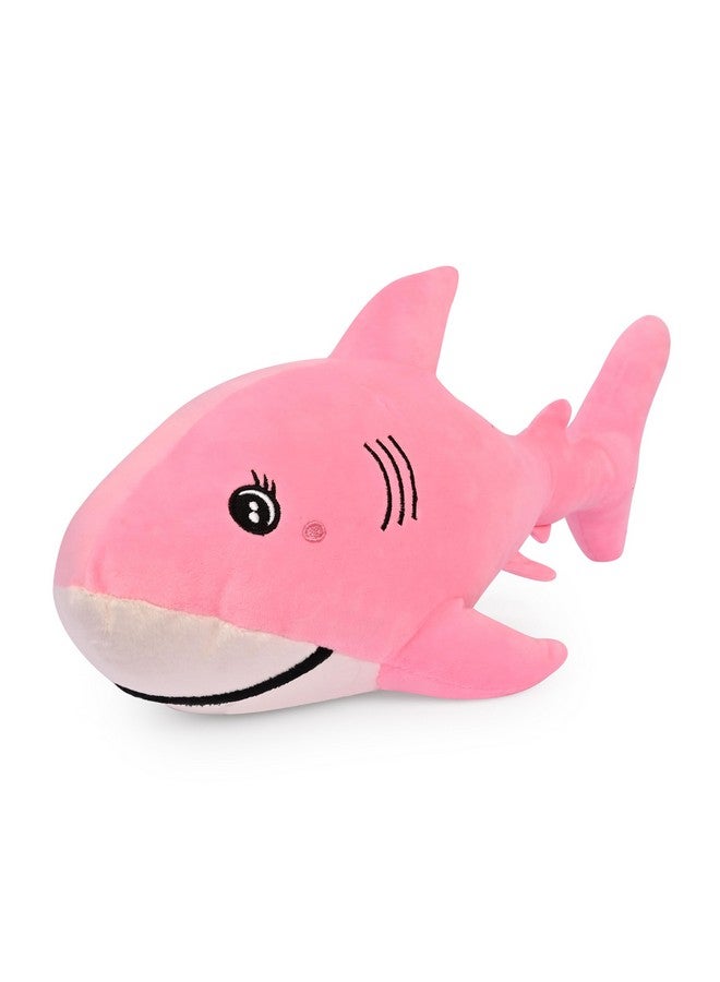 Besties BESTIES Premium Shark Soft Toy Pink - Length 45 cm - Image 4