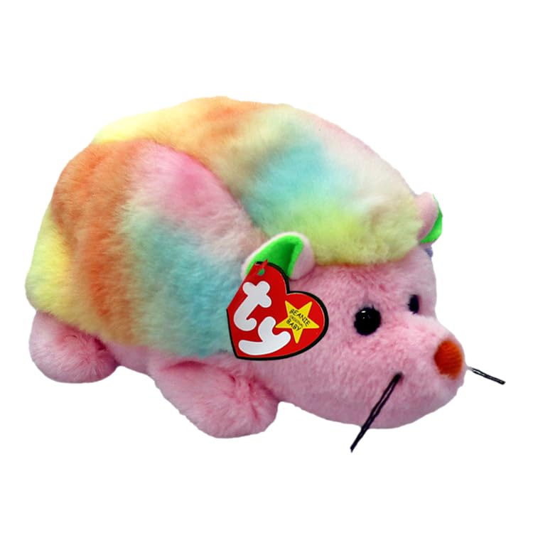 Ty Beanie Babies Ruffles The Pastel Hedgehog - 6""