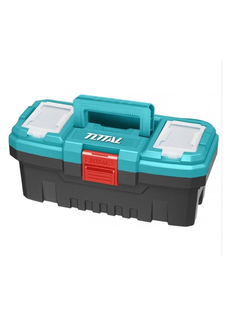 TOTAL Plastic Storage Tool Box Organizer 14 Inch TPBX0142 - Image 1
