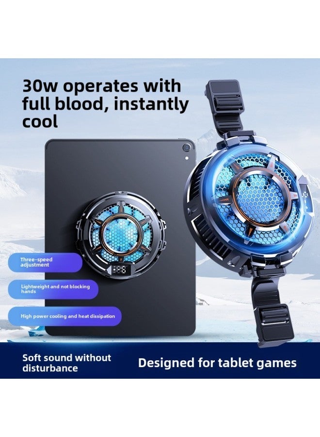 Rice Ink DL05 Mobile Phone Radiator Memo Digital Display Shift Magnetic Semiconductor Cooler Game Handle-Color:CX05 Flat-panel Heatsink  - Image 1