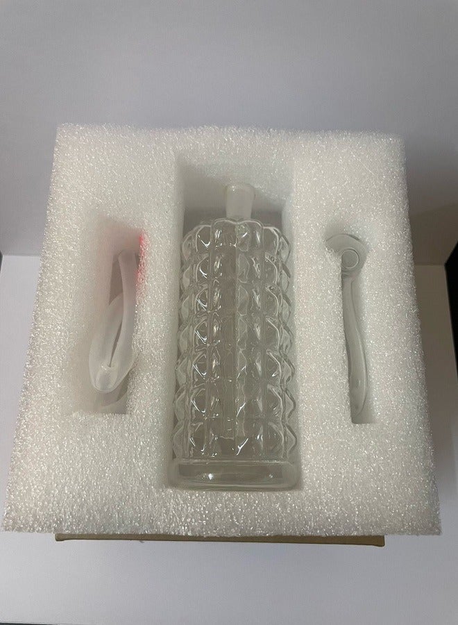 Glass Oil Lamp Burner Clear 