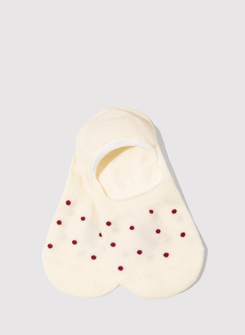 مافي Ecru Ballerina Socks