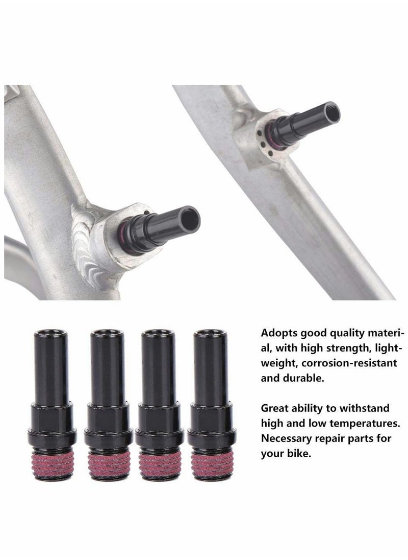Excefore - 4pcs Mountain Bike Frame V Brake Screws M10 Fork Pivot Frame Screw Bolt for V Brake Systems Column - Image 1