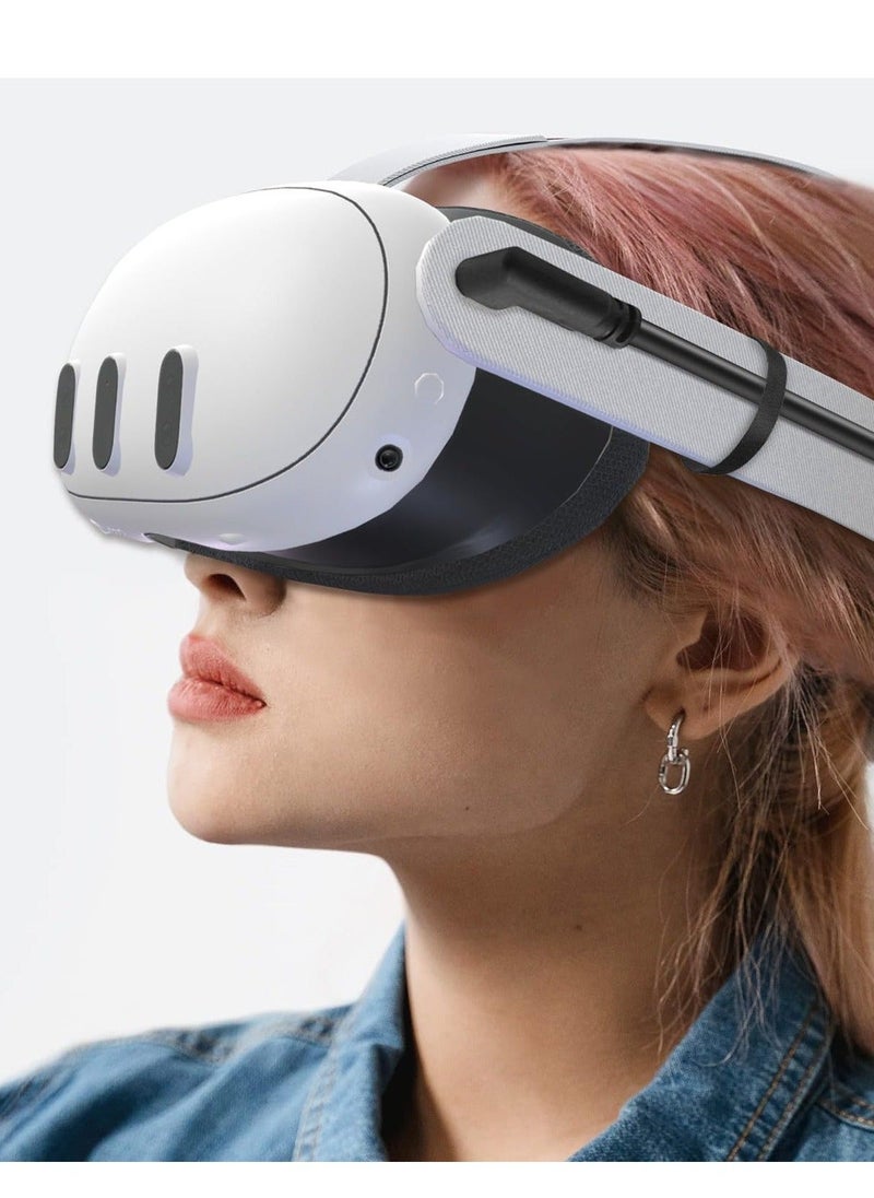 Link Cable Compatible with Meta Quest 3, Extend Playtime, 16FT USB A to USB C Charging Cable Compatible with Oculus Quest 2/ Pico VR Headset and PC Connection - Image 5