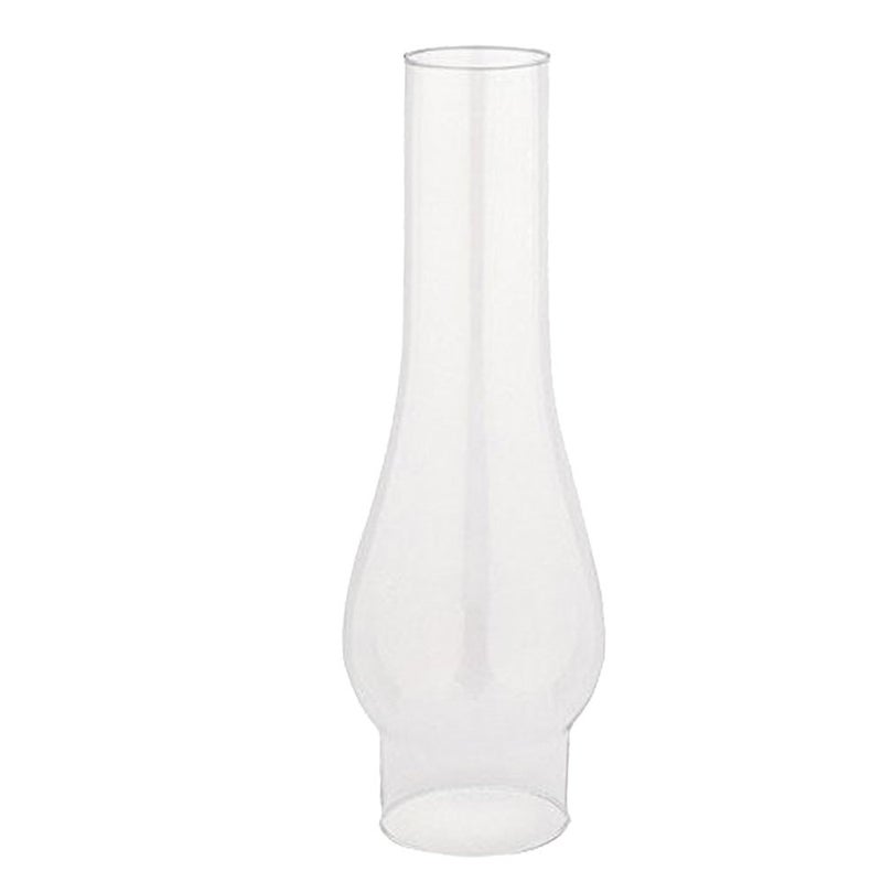B&P Lamp® 3 Inch by 12 Inch Clear Glass Lamp Chimney to fit #2 Size Oil and Kerosene Style Burners for Vintage and Antique Style - Image 4