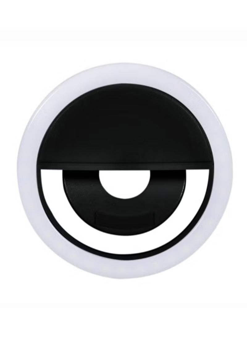 Smartphone-mountable LED Selfie Ring Light - Image 1