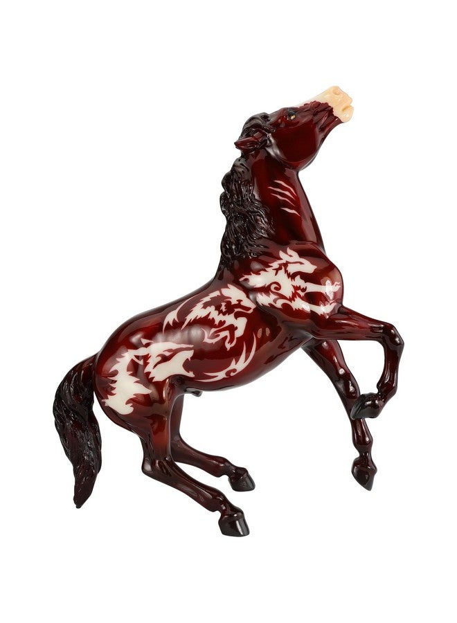 Breyer Breyer Traditional Series | Beowulf | 2024 Halloween Horse | Glow in The Dark | Horse Figurine | Model #B-TR-10118 - Image 2