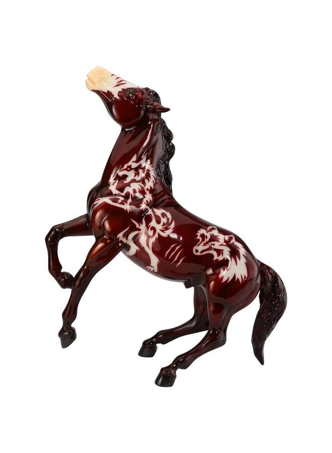 Breyer Breyer Traditional Series | Beowulf | 2024 Halloween Horse | Glow in The Dark | Horse Figurine | Model #B-TR-10118 - Image 1