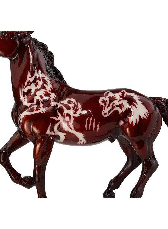 Breyer Breyer Traditional Series | Beowulf | 2024 Halloween Horse | Glow in The Dark | Horse Figurine | Model #B-TR-10118 - Image 4