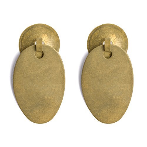 Hardware Philosophy "Golden Egg" Pulls 2.5 Inches - Set of 2 - Architectural, Interior Design, Furniture Cabinet Customization Hardware - Image 4