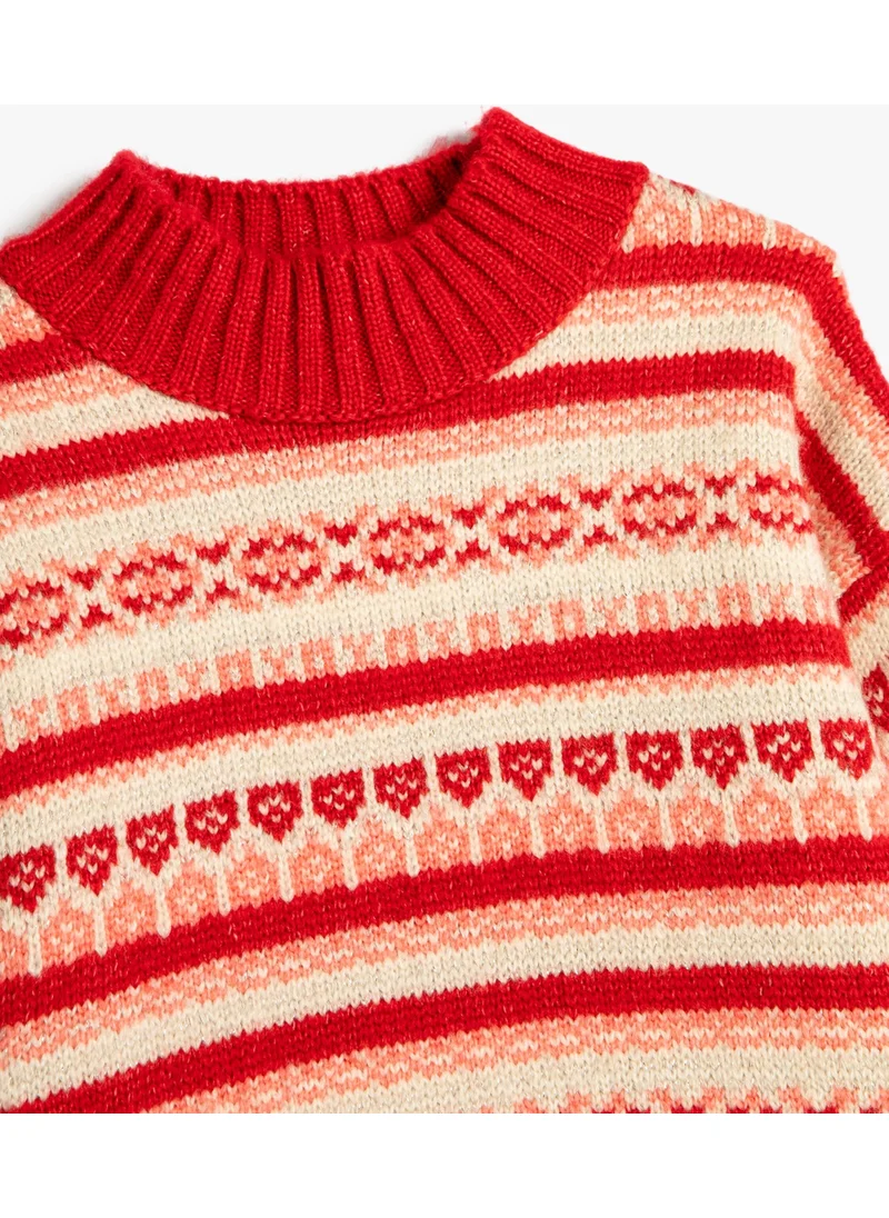 كوتون New Year's Sweater Long Sleeve Patterned