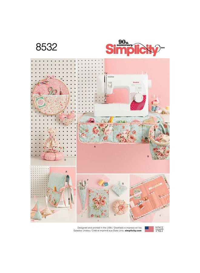 Simplicity Room Accessories Sewing Pattern, Paper, White, 22 x 15 x 1 cm - Image 1
