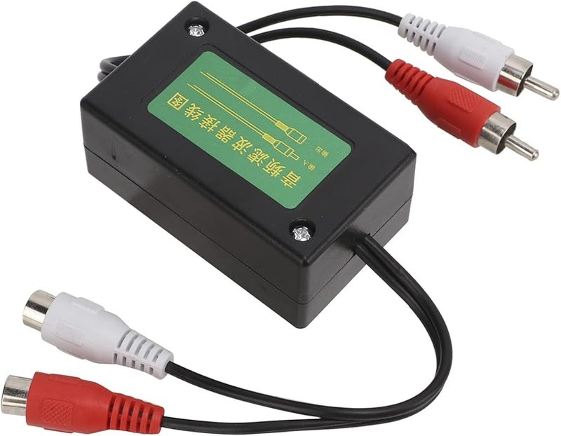 Astibym Car Stereo Ground Loop Isolator Connector Filter For Sound Production - Image 4