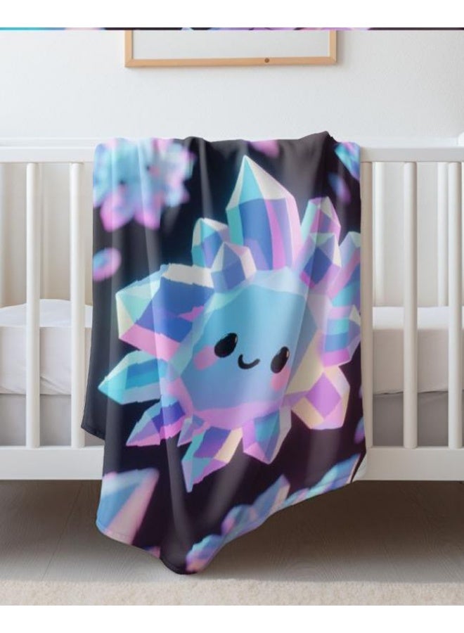 general Children's or student cartoon flannel thin blanket (warm and comfortable, suitable for sleep, games) 100cm*150cm - 497 - Image 4