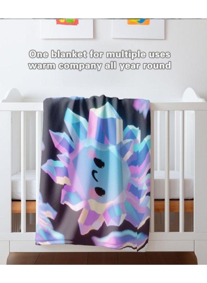 general Children's or student cartoon flannel thin blanket (warm and comfortable, suitable for sleep, games) 100cm*150cm - 497 - Image 5