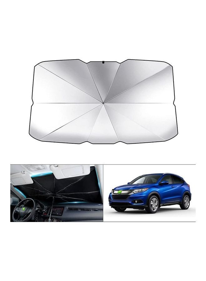 NIBEMINENT Car Windshield Sun Shade Umbrella 