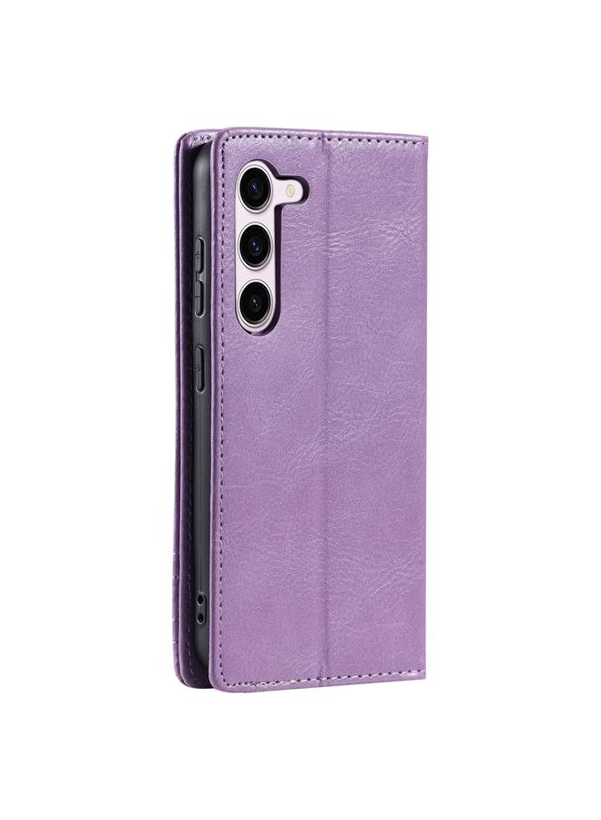 اس-توب جراب لهاتف Samsung Galaxy S23+ 5G TTUDRCH RFID جراب هاتف جلدي مغناطيسي بملمس كلاسيكي - Image 3