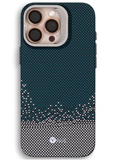 Green dotted with white