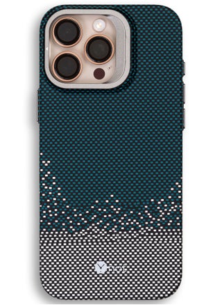 Green dotted with white