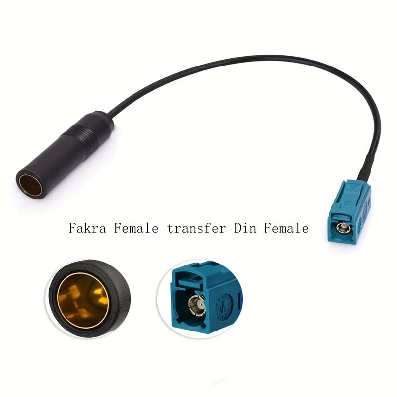 General Motors FM Radio Antenna Adapter Cable 1 Pair DIN Fakra Connector - Image 4