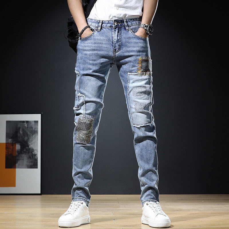 Unisex Classic Denim Jeans Loose Fit Daily Outdoor Wear - Image 4