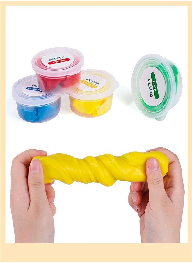 Generic Therapy Putty for Kids and Adults Resistive Hand Exercise Therapy Putty Kit Therapy Exercise Putty  - Image 2