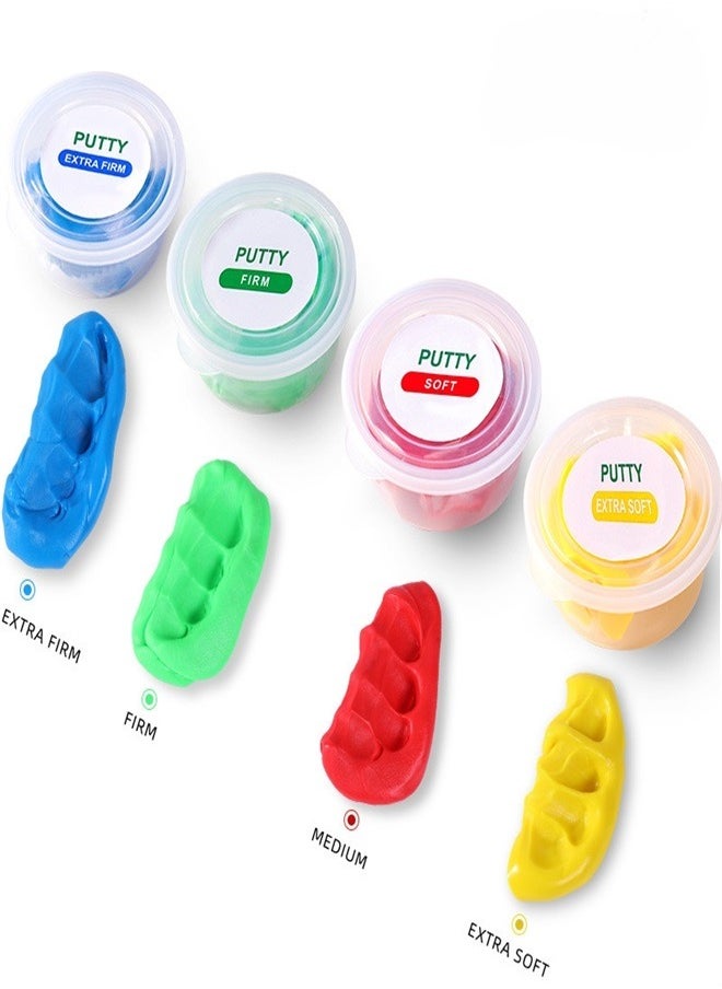 Generic Therapy Putty for Kids and Adults Resistive Hand Exercise Therapy Putty Kit Therapy Exercise Putty  - Image 1