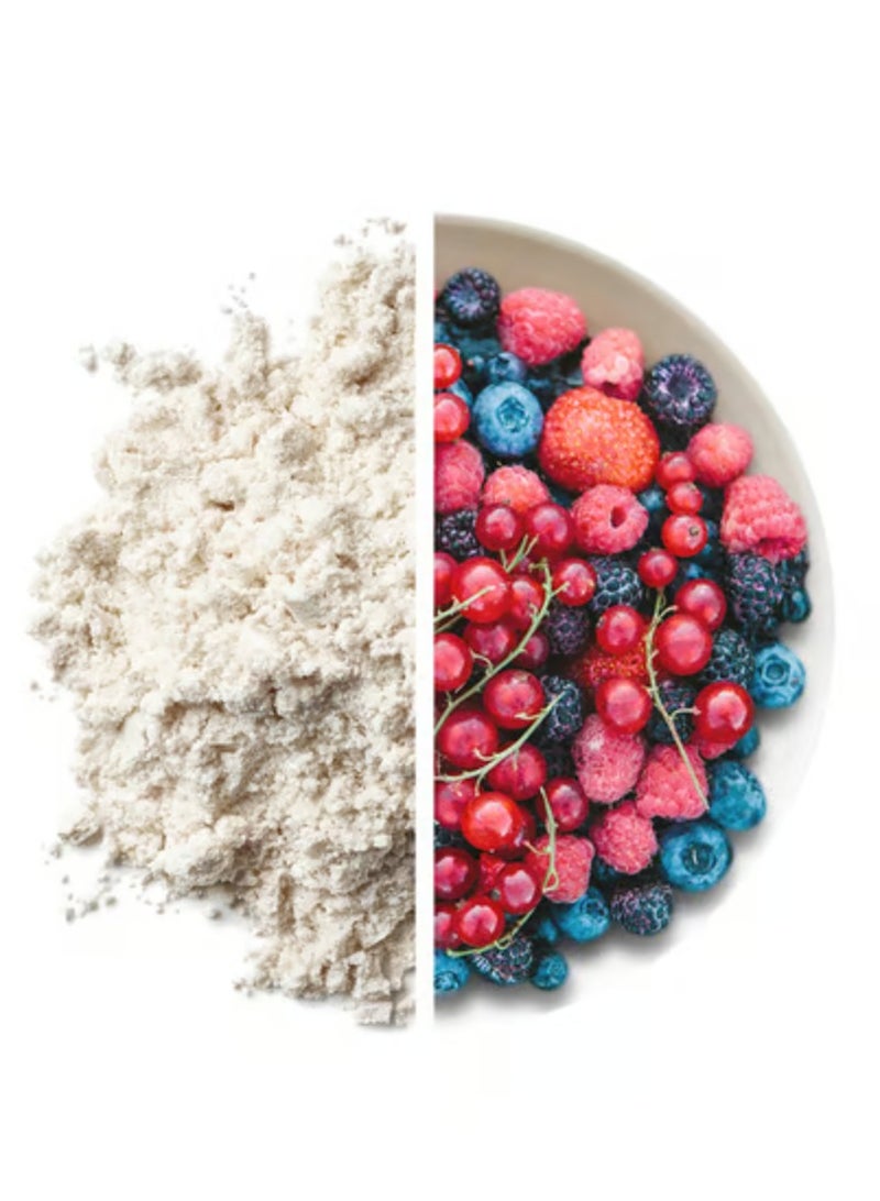 NUTREND Pump Pre Workout Zero Caffeine 225 Grams, Berry Splash - Image 2