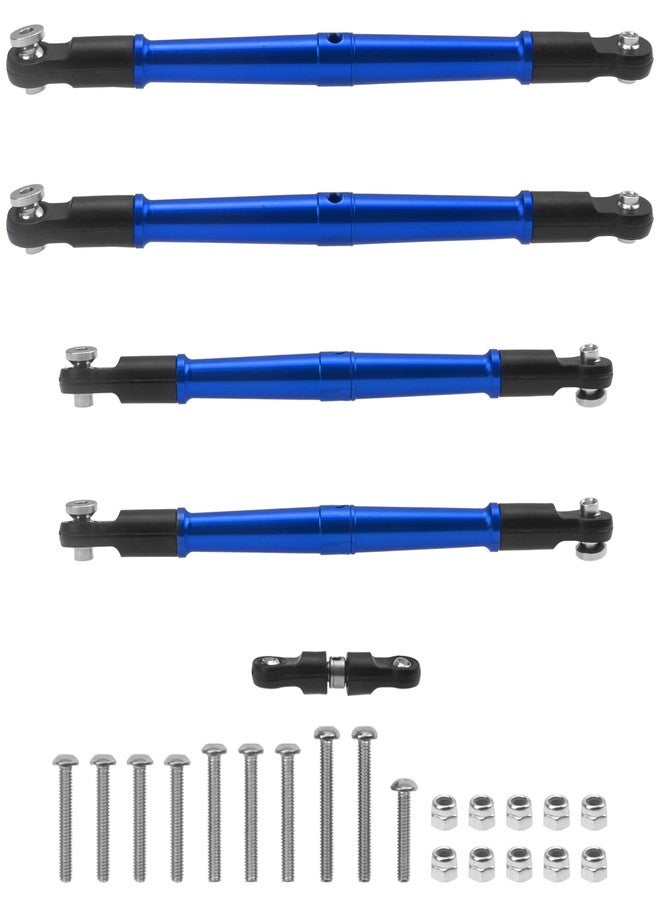 Vgoohobby Alloy Steering Linkage Rod Turnbuckles Tie Rods Compatible with Arrma 1/8 Kraton Outcast Talion 6S BLX RC Car Upgrade Parts (Blue) - Image 2