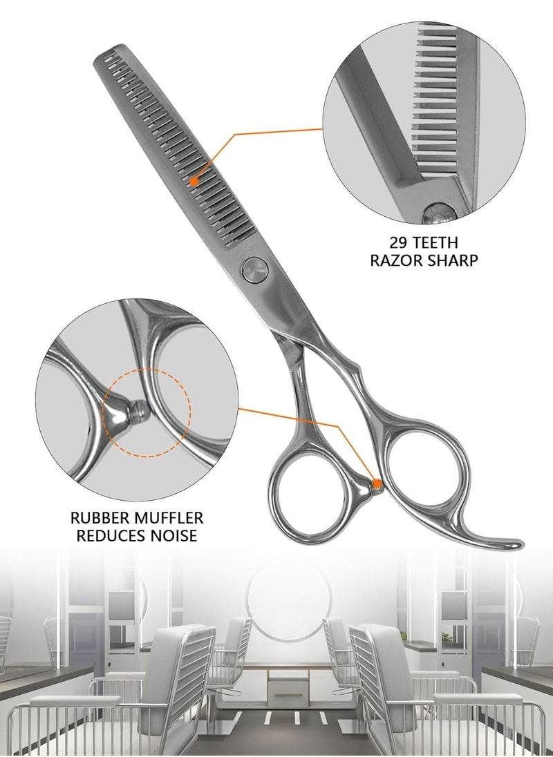 Meishida - Hair Cutting Scissors Set, Professional Barber Scissors, Cutting Shears & Texturizing Scissors Set - Image 1