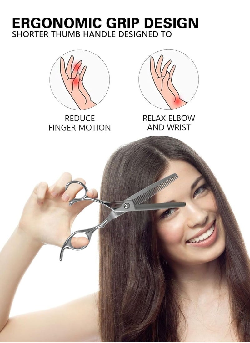 Meishida - Hair Cutting Scissors Set, Professional Barber Scissors, Cutting Shears & Texturizing Scissors Set - Image 1