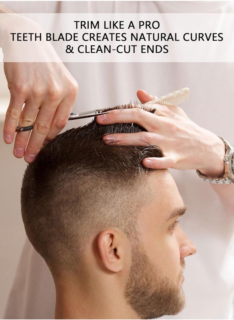 Meishida - Hair Cutting Scissors Set, Professional Barber Scissors, Cutting Shears & Texturizing Scissors Set - Image 1