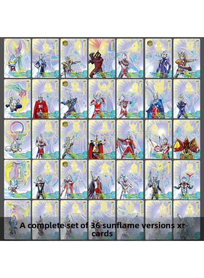 بطاقة ألترامان برونزية CP بطاقة فلاش توقيع النجمة الكاملة مجموعة بطاقات LGR الذهبية كتاب بطاقات ثلاثي الأبعاد مجموعة بطاقات كاملة