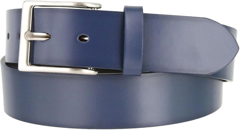 CREATURE Formal/Casual Black Color Genuine Leather Belts For Men (Length- 46 inches||40MM||BL-042-BLK) - Image 3
