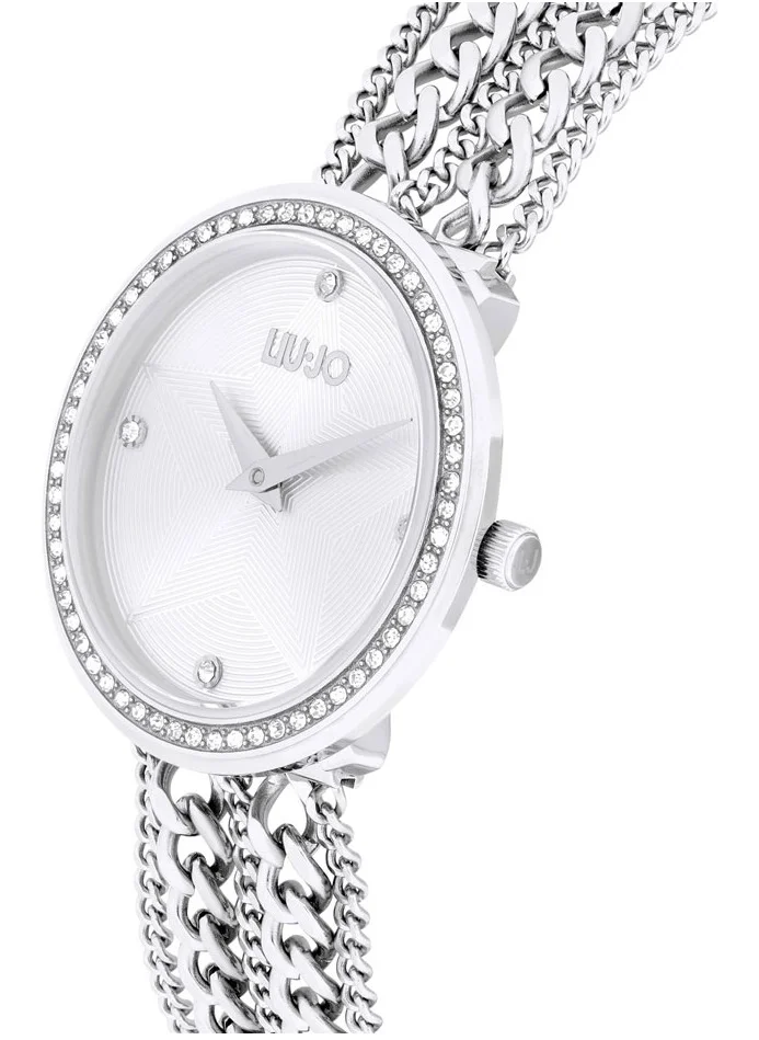 ليو جو Liu Jo Chains Silver Watch - TLJ1830