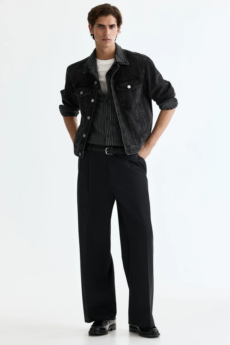 H&M Loose Fit Tailored trousers