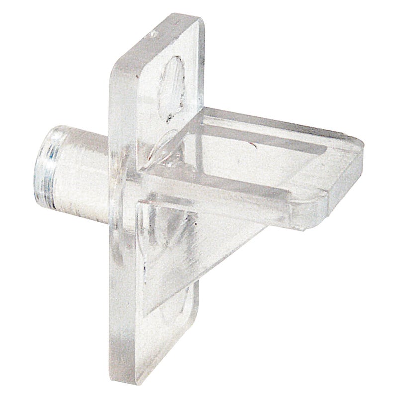 PrimeLine U 10136 14 In Clear Plastic Shelf Support Peg 8 Pack
