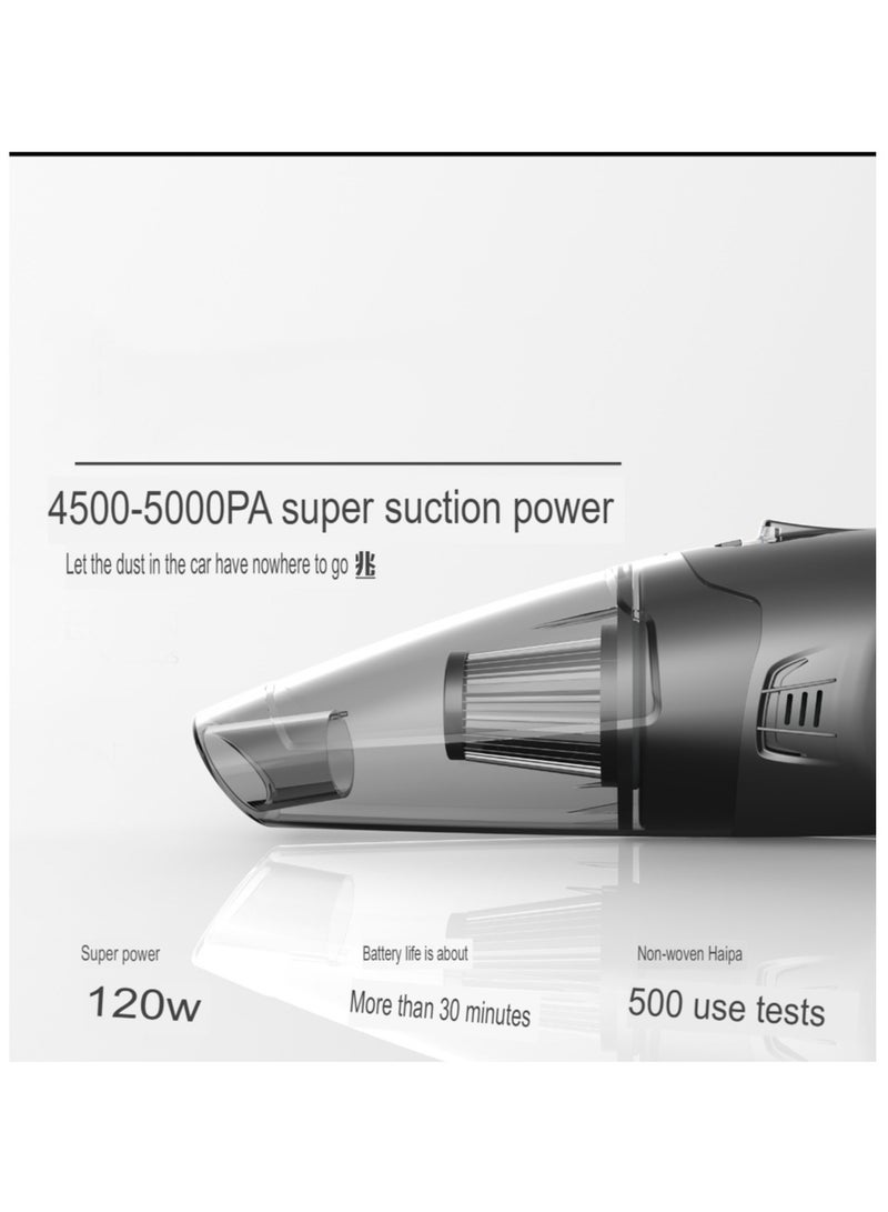 Multifunctional wireless car vacuum cleaner Handheld portable vacuum cleaner Home car dual-purpose vacuum cleaner - Image 2