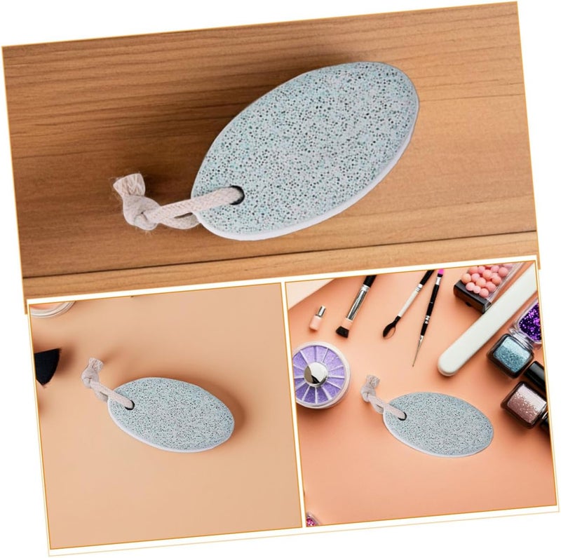 KICHOUSE 3pcs Volcanic Foot Scrub Stones Pumice Callous Remover Dead Skin Remover for Feet Heel Care Pedicure Tool for Soft Smooth Skin in Shower and Dry Use - Image 3