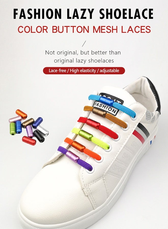 إم إكس إن أربطة أحذية بستة قطع، لا أربطة أحذية برباط عنق، أربطة أحذية مطاطية، مقاس واحد يناسب جميع البالغين والأطفال - Image 3