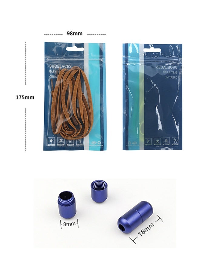 إم إكس إن أربطة أحذية بستة قطع، لا أربطة أحذية برباط عنق، أربطة أحذية مطاطية، مقاس واحد يناسب جميع البالغين والأطفال - Image 2