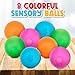 Playbees Pull Stretch Squeeze Stress Balls 8 Balls Elastic Sensory Balls for Stress Anxiety Relief Calming Fidgets for Kids Adults Assorted Color Balls for Autism ADHD Classroom Use - Image 4