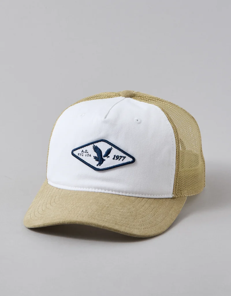 American Eagle AE Logo Trucker Hat